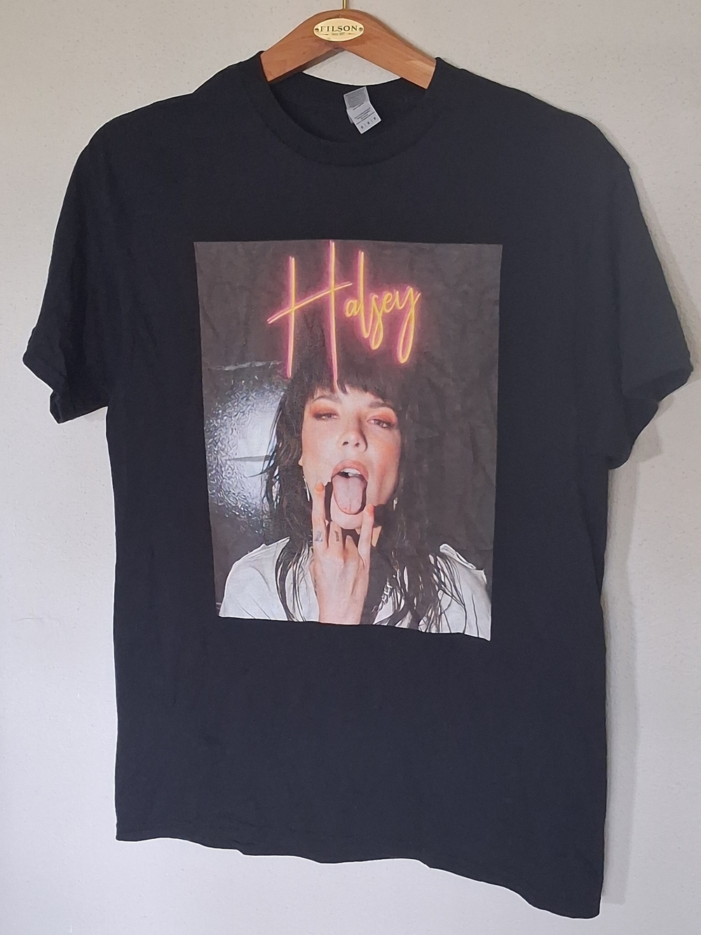 Halsey Band Tshirt Black Size Medium